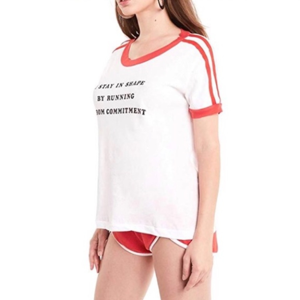 Wild fox Running from Commitment Tee